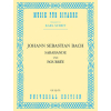 Sarabande und Bourre (aus der h-moll Partita für...