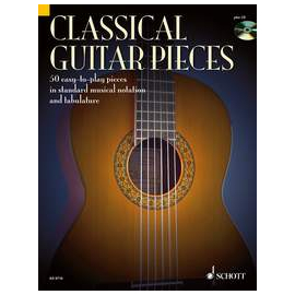 Classical Guitar Pieces - 50 easy-to-play pieces