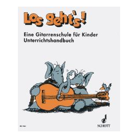 Los gehts! - Unterrichtshandbuch zur Gitarrenschule (271 Seiten)