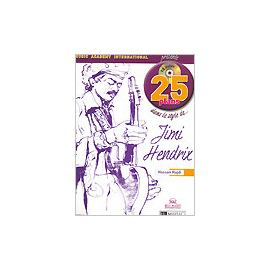 25 plans dans le style de... Jimi Hendrix (CD inclus)