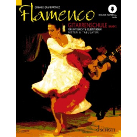 Flamenco - Gitarrenschule für Unterricht und Selbststudium, Bd.2 (+download Material)