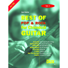 Best of Pop & Rock for Classical Guitar, Vol.1