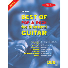 Best of Pop & Rock for Classical Guitar, Vol.2