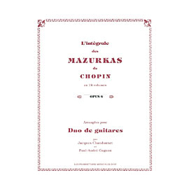 Mazurkas, op. 6, Vol. 1 (2 guit)