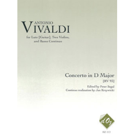 Concerto in D Major - RV 93 (Guitare et orchestre)