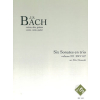 Six sonates en trio, vol. III, BWV 527 (Guitare, violon,...