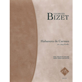 Habanera de Carmen (Guitare, voix, violon)