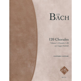 Chorales, volume 1 (nos 1-30) (niveau 2) (4 guit)