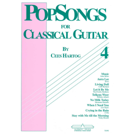 Popsongs for Classical Guitar 4