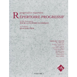 Répertoire progressif pour la guitare, vol. 1 (niveau 1)