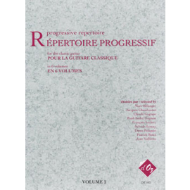 Répertoire progressif pour la guitare, vol. 2 (niveau 1-2)