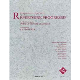 Répertoire progressif pour la guitare, vol. 3 (niveau 2)