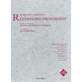 Répertoire progressif pour la guitare, vol. 4 (niveau 3)