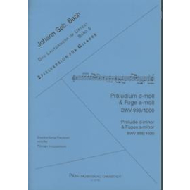 Präludium D-Moll BWV 999 - Urtextausgaben In Spielpartitur Band 5