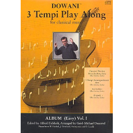 Dowani 3 Tempi Play along Album I (mit CD)