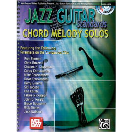 Jazz Guitar Standards: Chord Melody Solos (Book / 2CD Set)