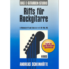 Riffs für Rockgitarre