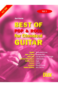 Best of Pop & Rock for Classical Guitar, Vol.3