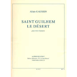 Saint Guilhem Le Désert (pour 3 guitares)