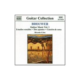 BROUWER: Guitar Music, Vol. 1