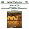 BROUWER: Guitar Music, Vol. 1