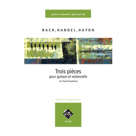 Trois pièces faciles (Bach, Handel, Haydn)