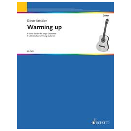 Warming up - 9 kleine Etüden für junge Gitarristen
