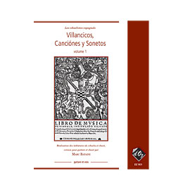 Villancicos, canciónes y sonetos, vol. 1