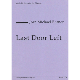 Last Door Left (3 oder 4 Gitarren)