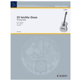 25 leichte Gitarren-Duos