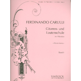 Gitarren- und Lautenschule   Band 1