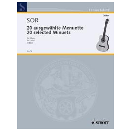 20 ausgewählte Menuette