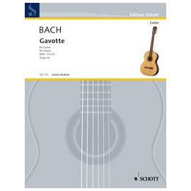 Gavotte E-Dur  BWV 1012