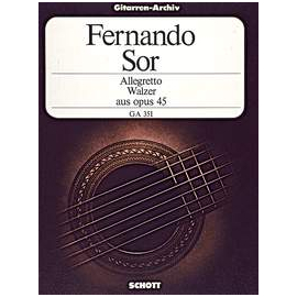 Allegretto und Walzer aus op. 45