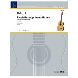 Sämtliche zweistimmige Inventionen  BWV 772-786