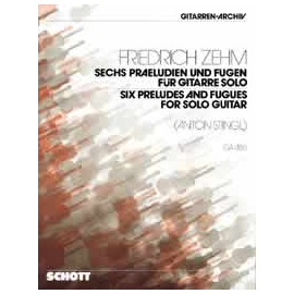 Sechs Praeludien und Fugen