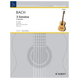 3 Sonatas  BWV 1001/1003/1005