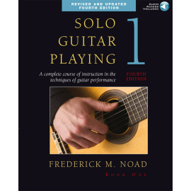 Solo guitar playing - Book 1 & online audio
