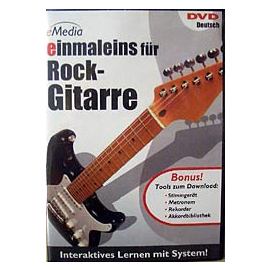 eMedia DVD einmaleins für Rock-Gitarre