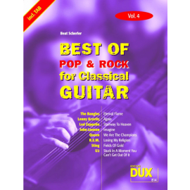 Best of Pop & Rock for Classical Guitar, Vol.4