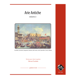 Arie Antiche vol. 2 (Guitare et voix)