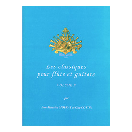 Les classiques pour flûte et guitare, vol.B