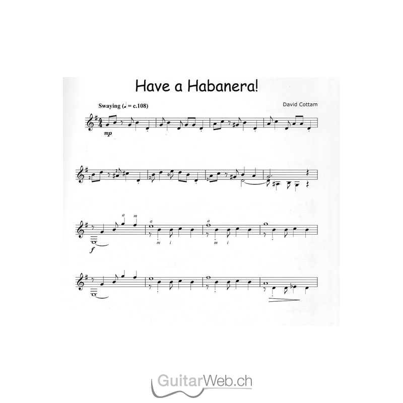 COTTAM ZEBRACADABRA Easy Guitar Solos*