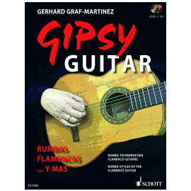 Gipsy guitar (Rumba-Techniken der Flamencogitarre) mit CD-ROM !