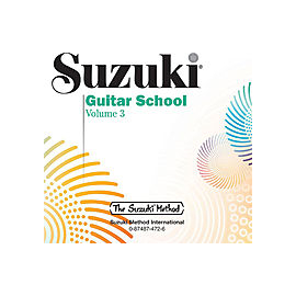 Suzuki Guitar School, Volume 3 - Compact Disc