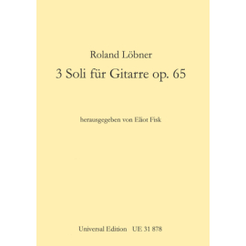 3 Soli für Gitarre op.65 (hrsg. E.Fisk)