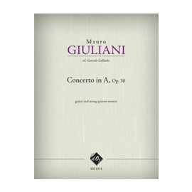 Concerto in A, op. 30, guitare et quatuor à cordes