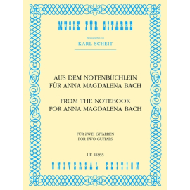 Aus dem Notenbüchlein für Anna Magdalena Bach