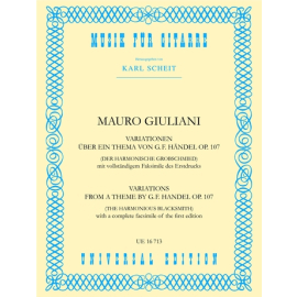 Variationen über ein Thema von G. F. Händel "Der Harmonische Grobschmied"