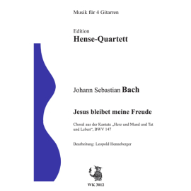 Jesu bleibet meine Freude (Edition Hense-Quartett)